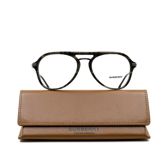 BURBERRY BE2377 3804 CHECK GREY AUTHENTIC MEN'S EYEGLASSES - Picture 6 of 12